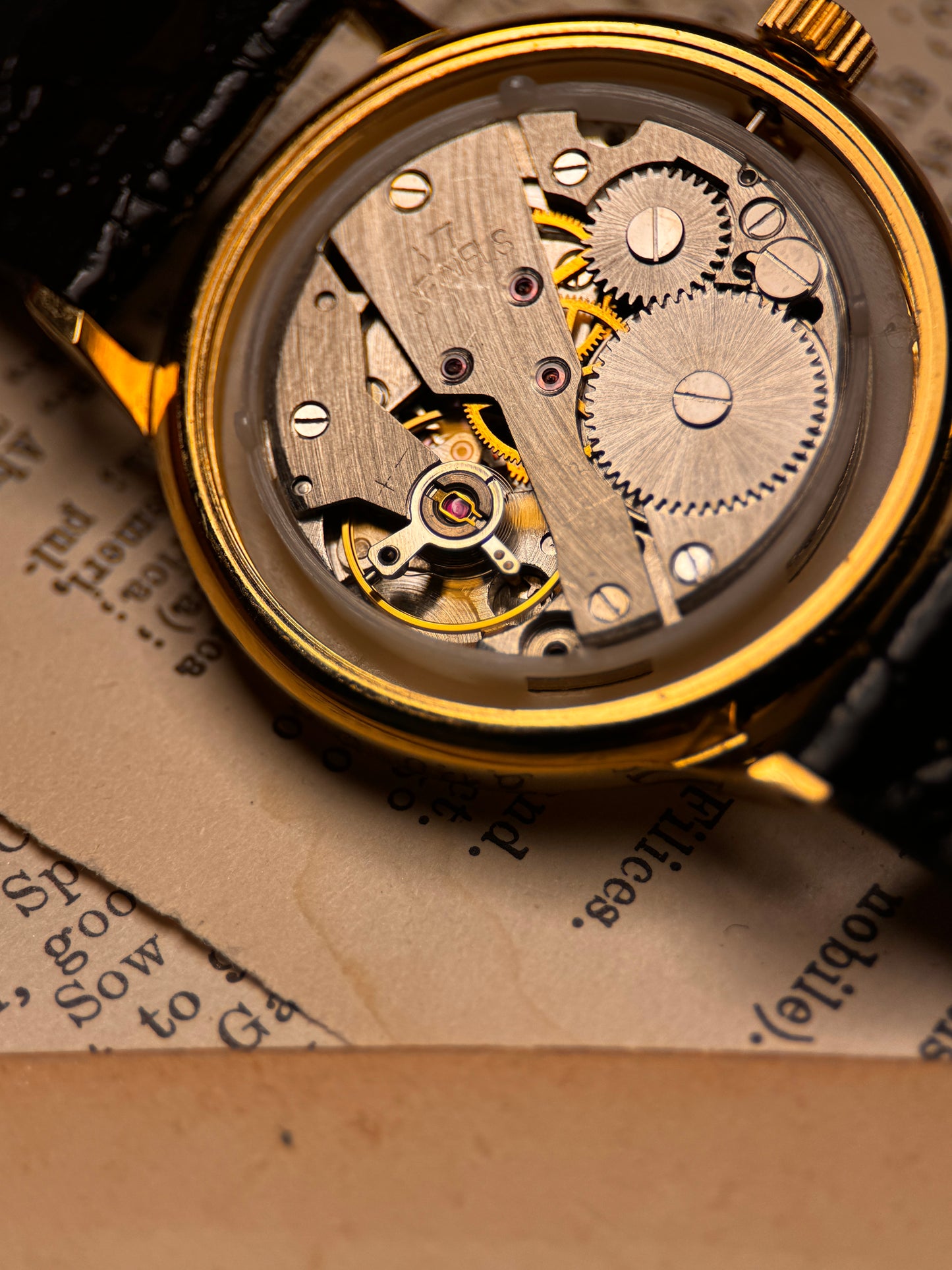 Sekonda 17-Jewel Mechanical Wind – Gold Tone (1970s)