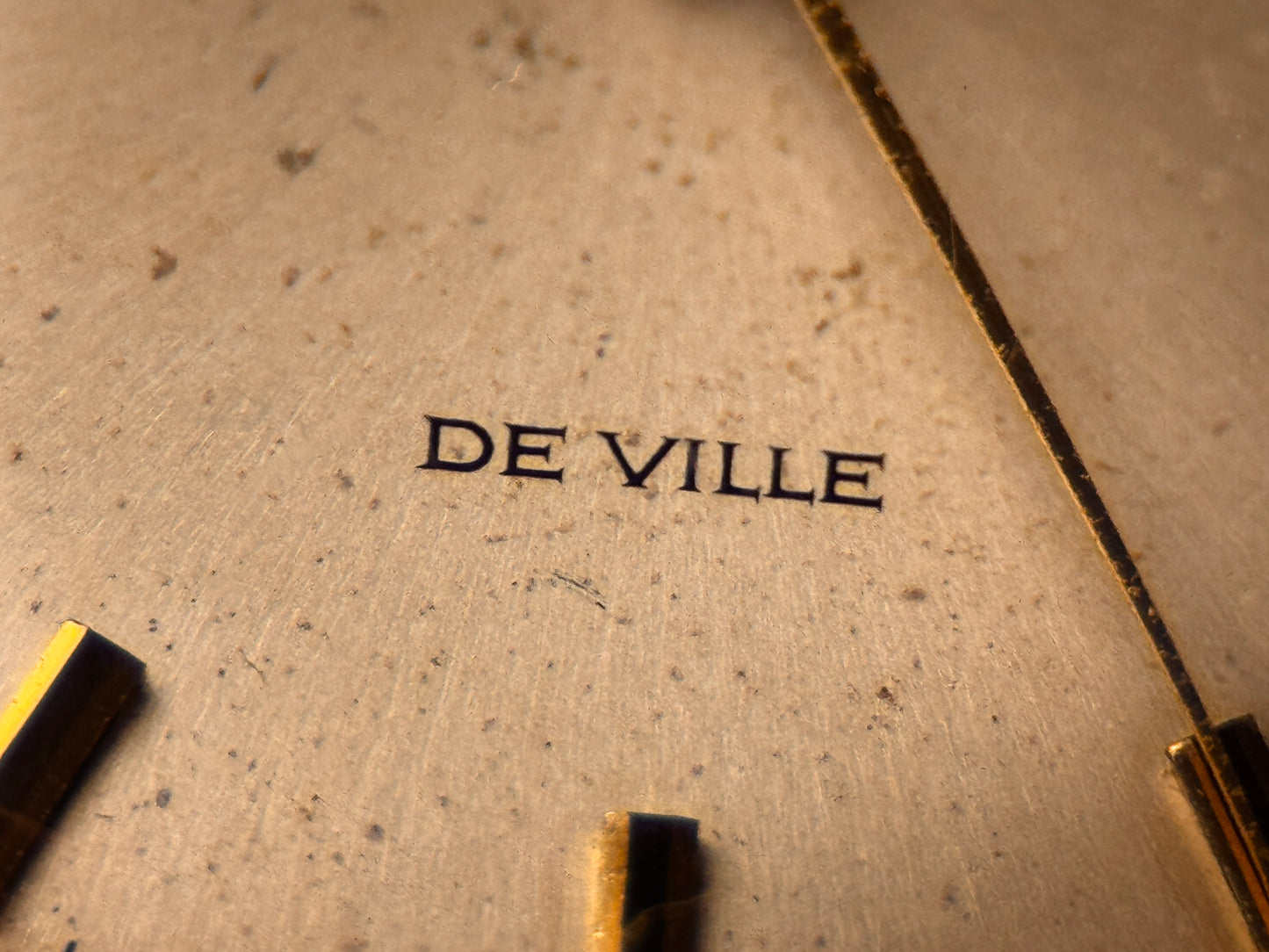 Omega De Ville 1968 Rare Cushion Dial - Ref. 166.0029