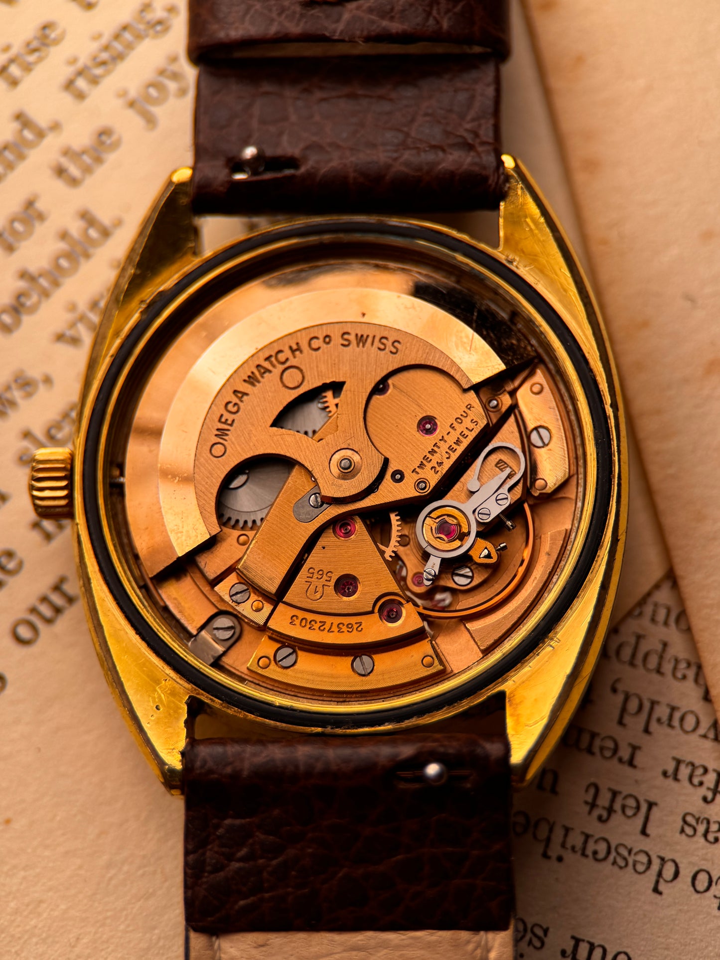 Omega De Ville 1968 Rare Cushion Dial - Ref. 166.0029