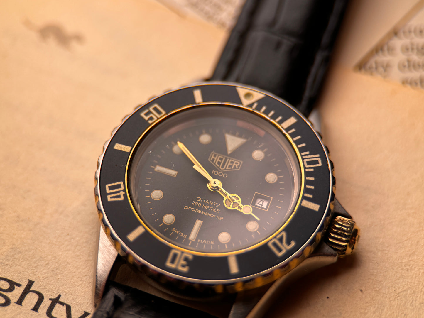 TAG Heuer 1000 Professional 984.015N – Classic Quartz Diver Pre TAG