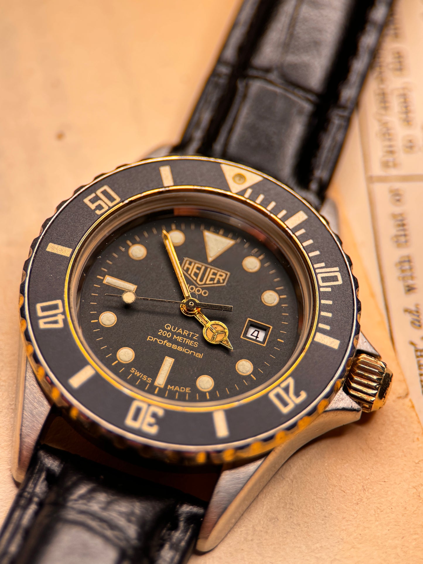 TAG Heuer 1000 Professional 984.015N – Classic Quartz Diver Pre TAG