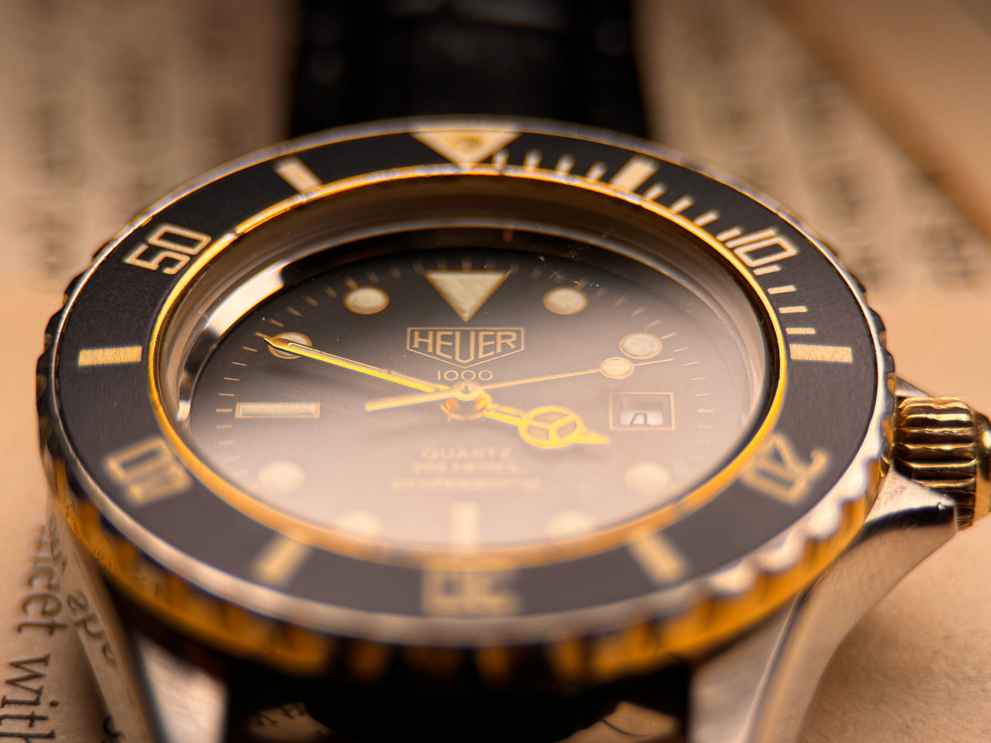 TAG Heuer 1000 Professional 984.015N – Classic Quartz Diver Pre TAG
