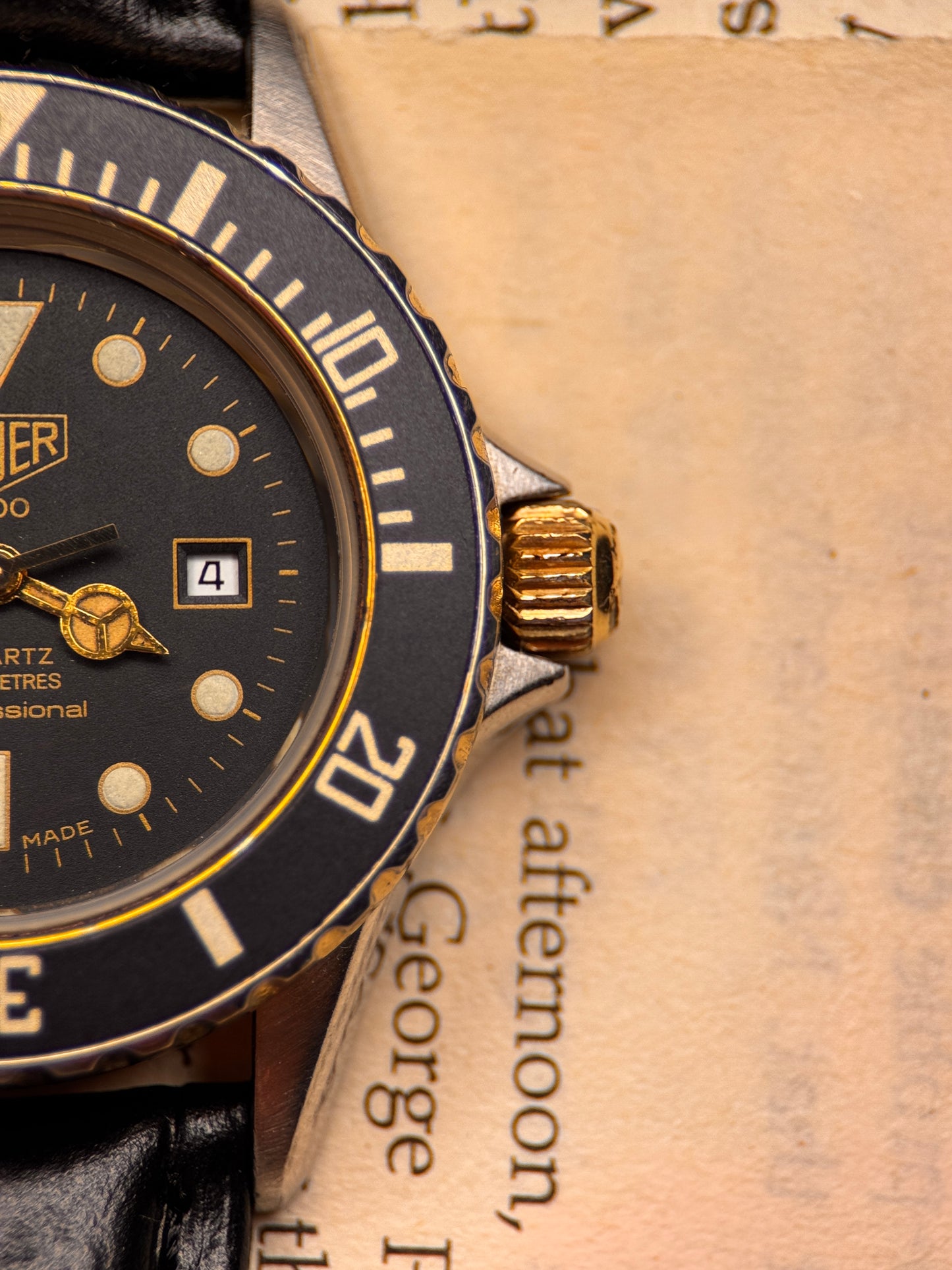 TAG Heuer 1000 Professional 984.015N – Classic Quartz Diver Pre TAG