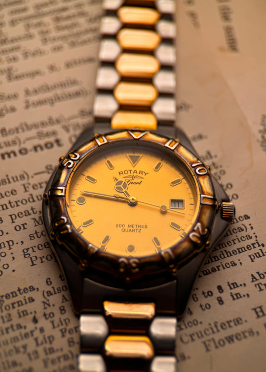 Vintage Rotary Sport 1980's – Patina Diver Classic