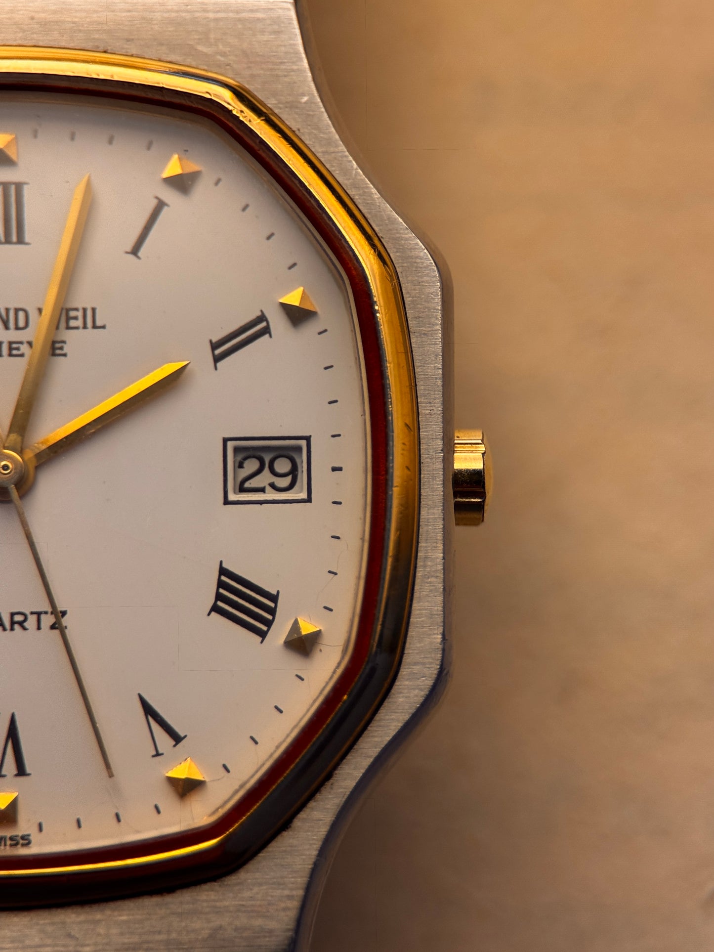 Vintage Raymond Weil Genève Ref. 9107 – Two-Tone Quartz Elegance