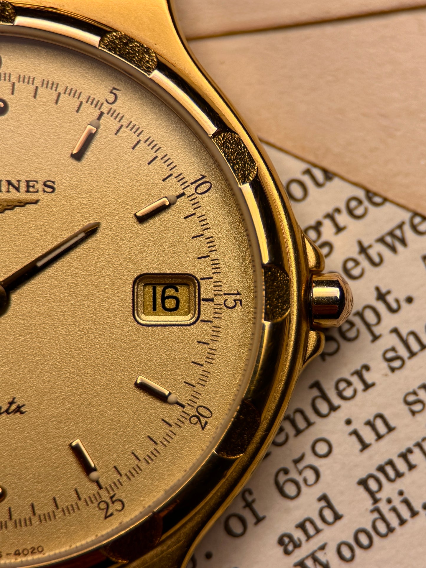Longines Conquest Quartz Ref. L1.614.2.4020.123 — 1992