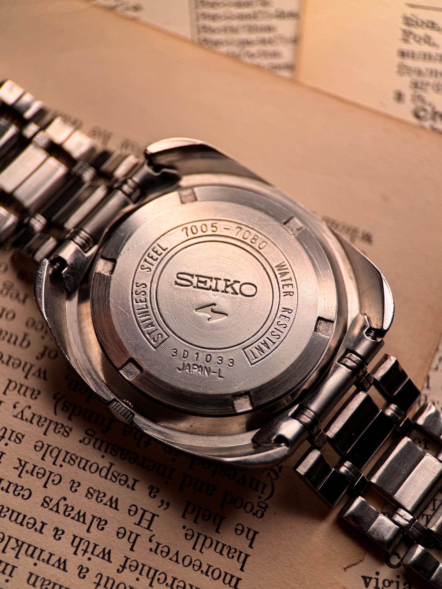 Seiko 7005-7080R | Burgundy Sunburst Dial | 1970s Japan | Rare