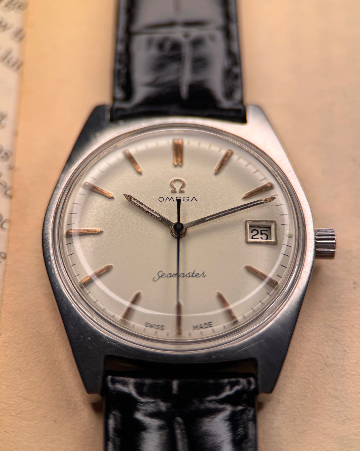Omega Seamaster 136.041 | Calibre 613 | 1971 | Fully Serviced | Hirsch Strap