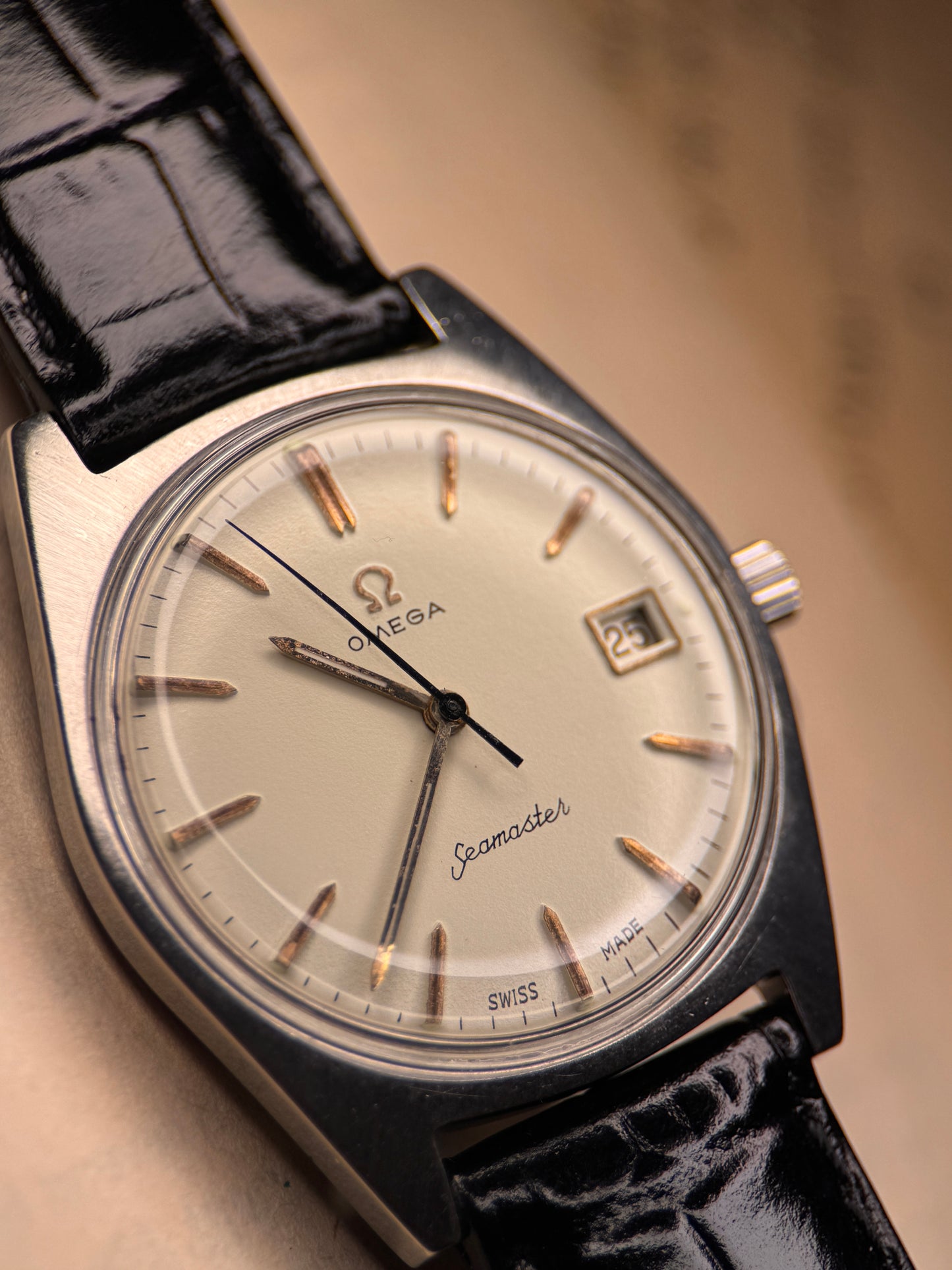 Omega Seamaster 136.041 | Calibre 613 | 1971 | Fully Serviced | Hirsch Strap