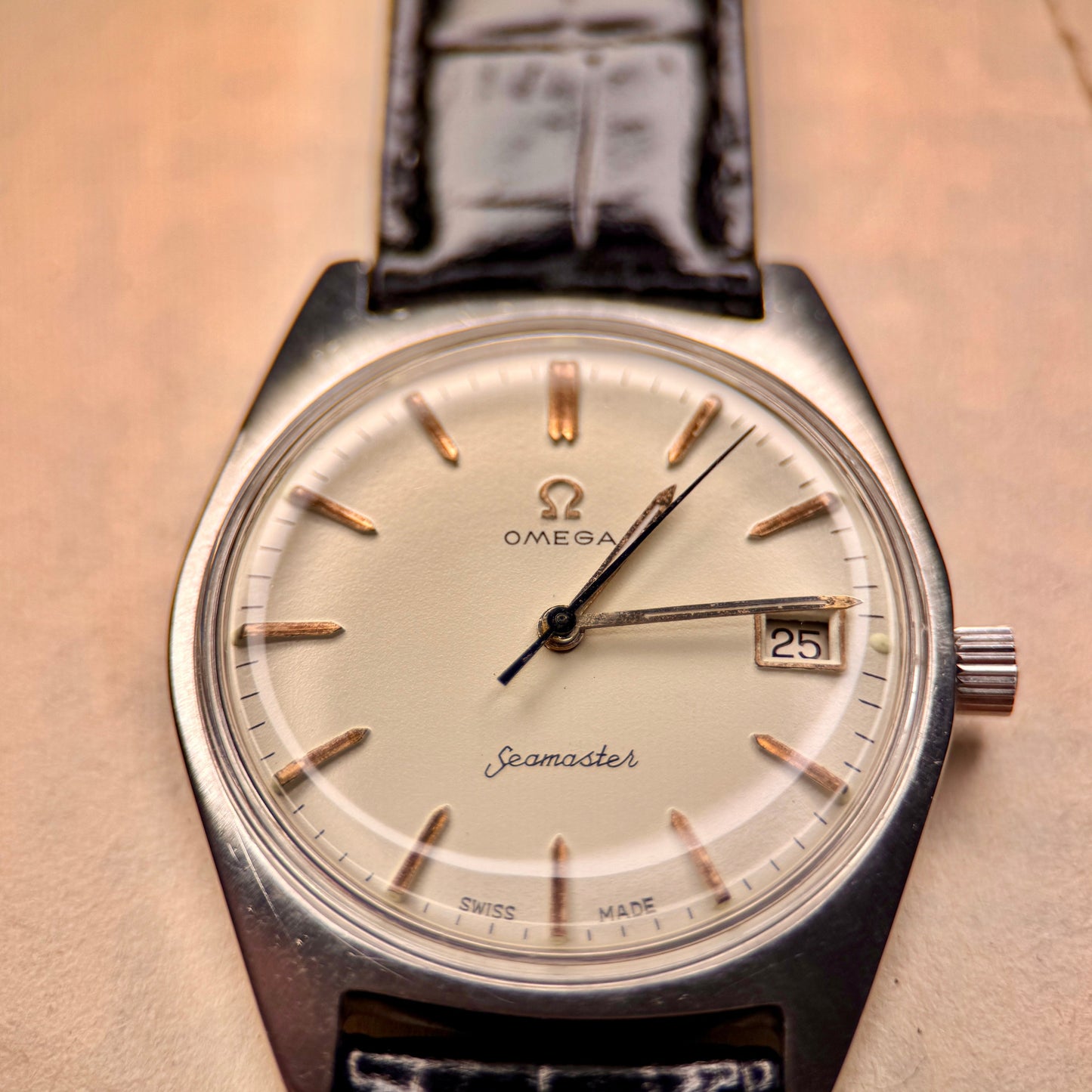 Omega Seamaster 136.041 | Calibre 613 | 1971 | Fully Serviced | Hirsch Strap