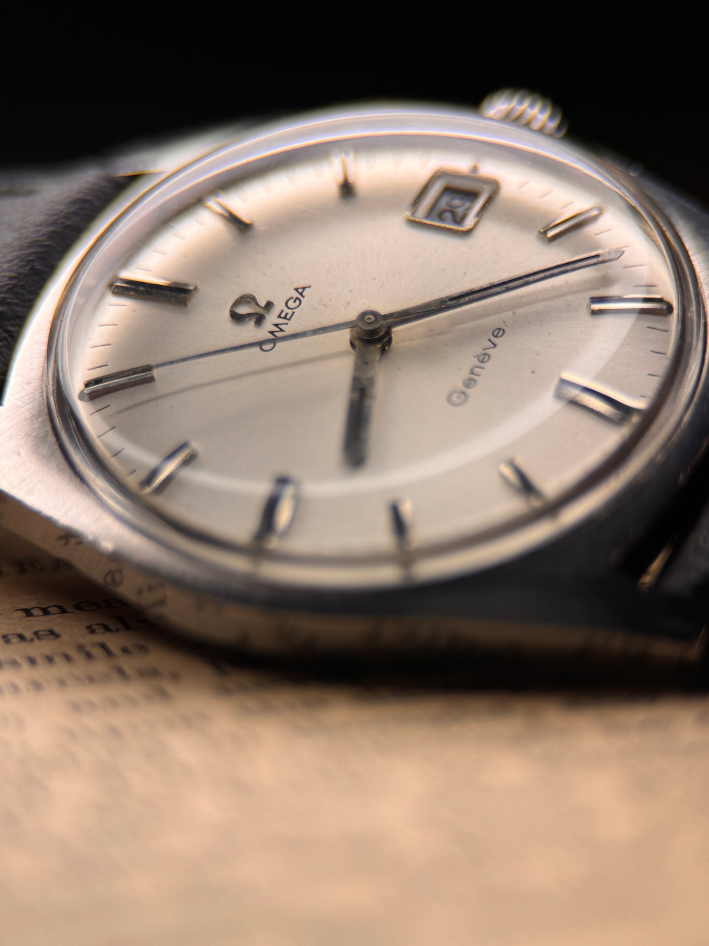 Omega Genève 136.041 | Calibre 613 | 1970 | Silver Sunburst Dial