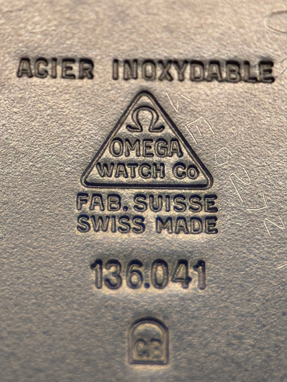 Omega Genève 136.041 | Calibre 613 | 1970 | Silver Sunburst Dial