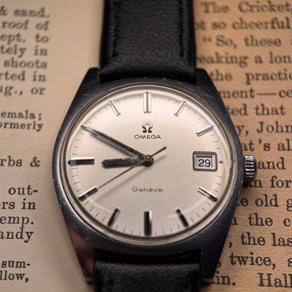 Omega Genève 136.041 | Calibre 613 | 1970 | Silver Sunburst Dial