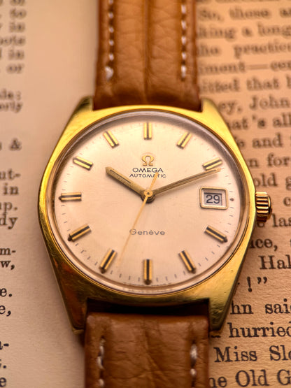 Omega Genève 166.041 | Calibre 565 Automatic | 1968 | Silver Sunburst Dial