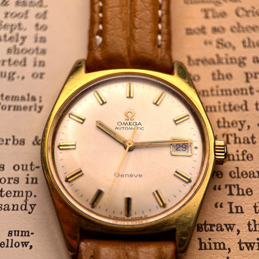 Omega Genève 166.041 | Calibre 565 Automatic | 1968 | Silver Sunburst Dial