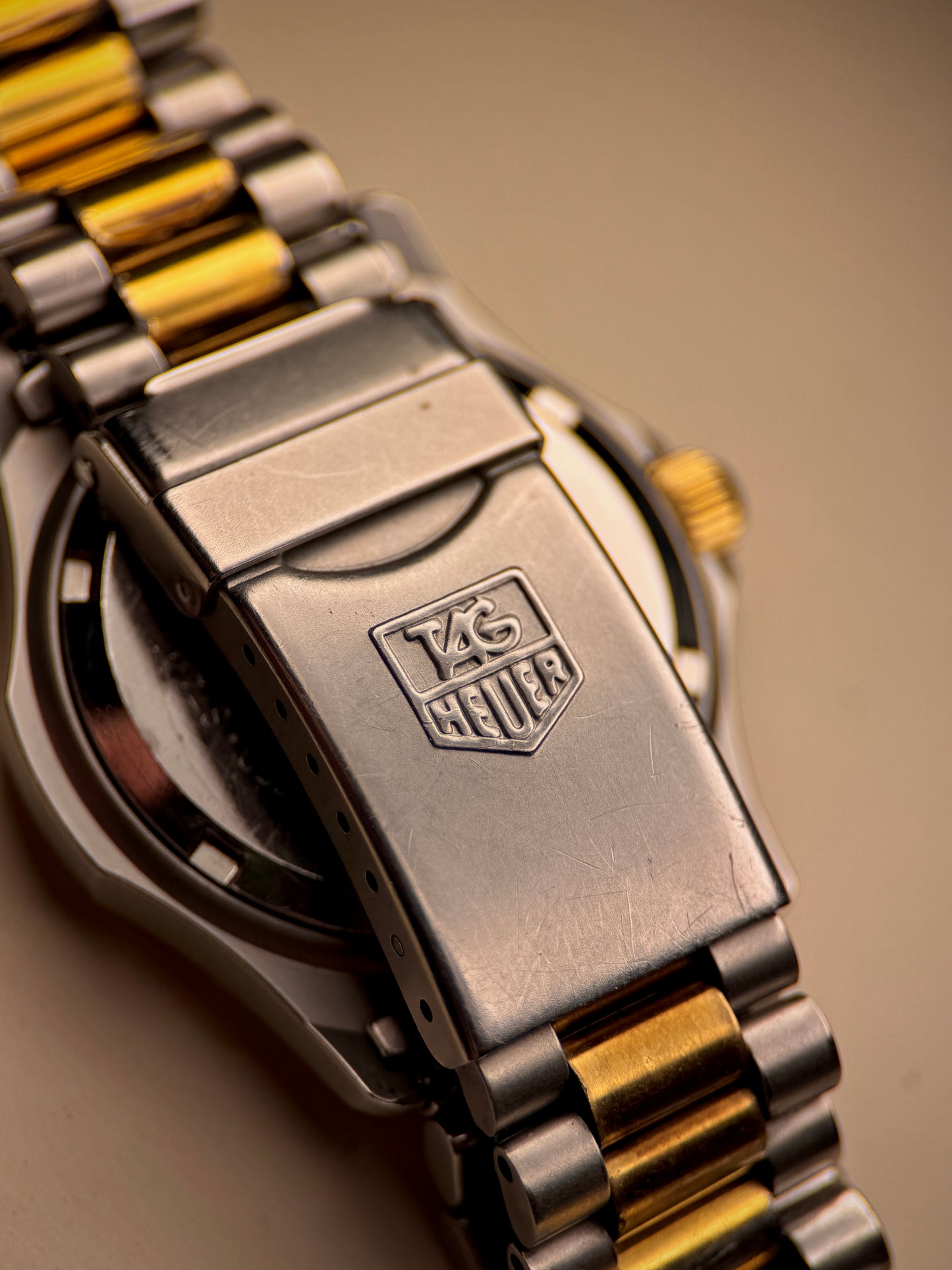 TAG Heuer 2000 Professional | Ref. 974.013F | Gold Dial | Swiss Quartz c.1990s