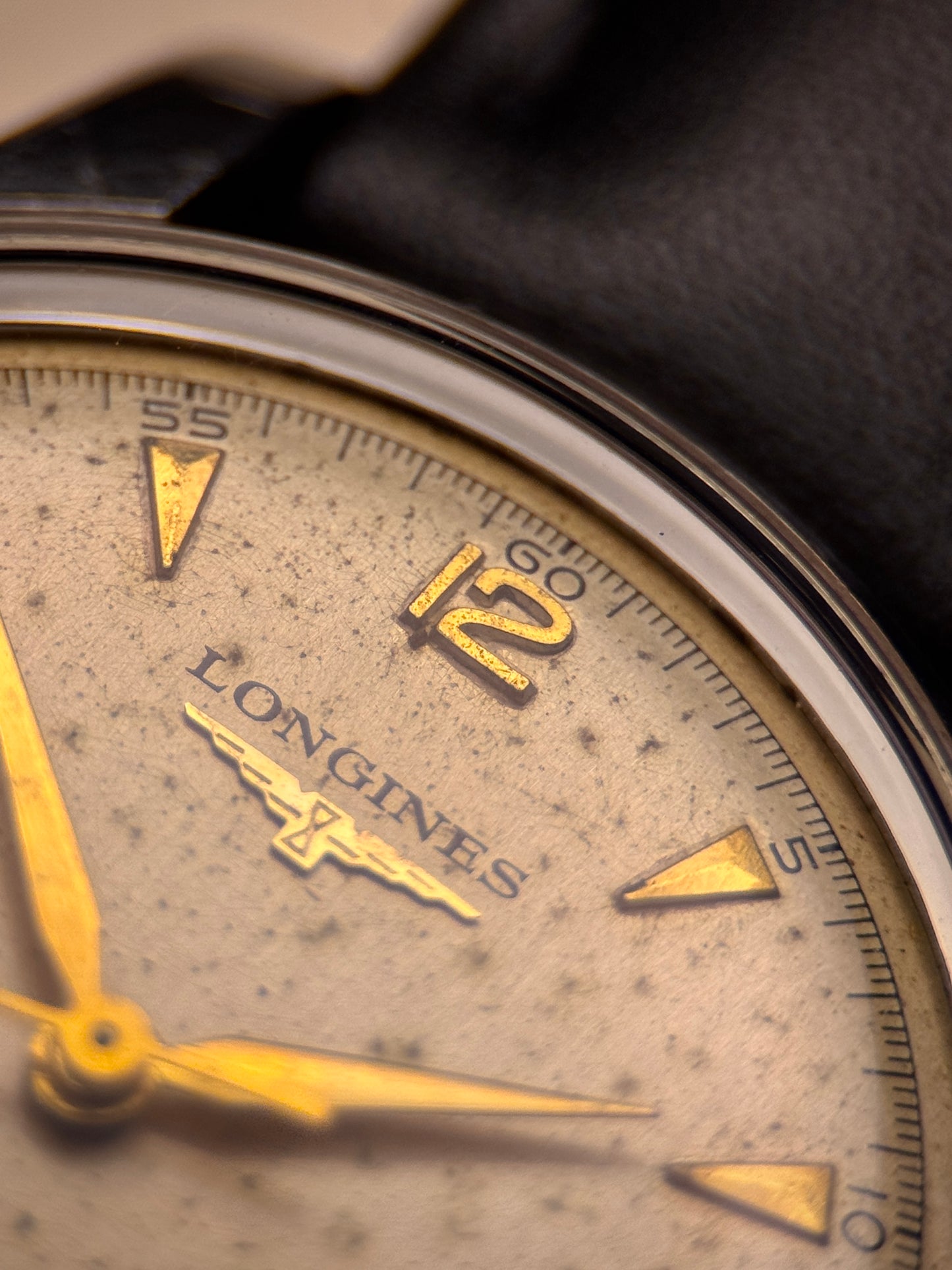 Longines Automatic | Circa 1951 | Patina Gilt Dial | Cal. 22AS