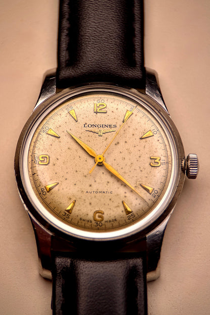 Longines Automatic | Circa 1951 | Patina Gilt Dial | Cal. 22AS