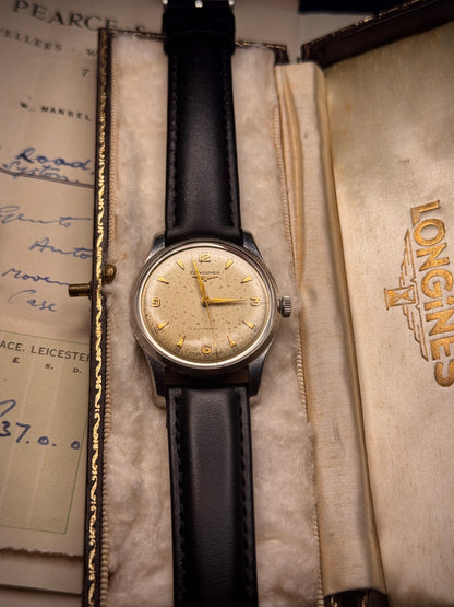 Longines Automatic | Circa 1951 | Patina Gilt Dial | Cal. 22AS