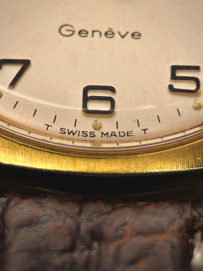 Omega Genève | Cream Dial | Arabic Numerals | Ref. 135.041 | Cal 601 |1969 | Serviced