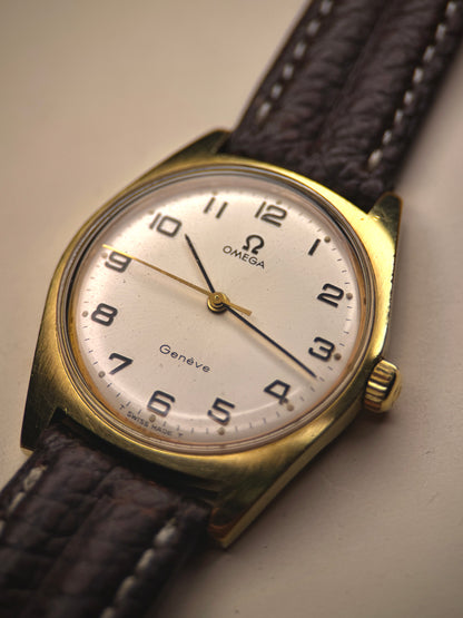 Omega Genève | Cream Dial | Arabic Numerals | Ref. 135.041 | Cal 601 |1969 | Serviced