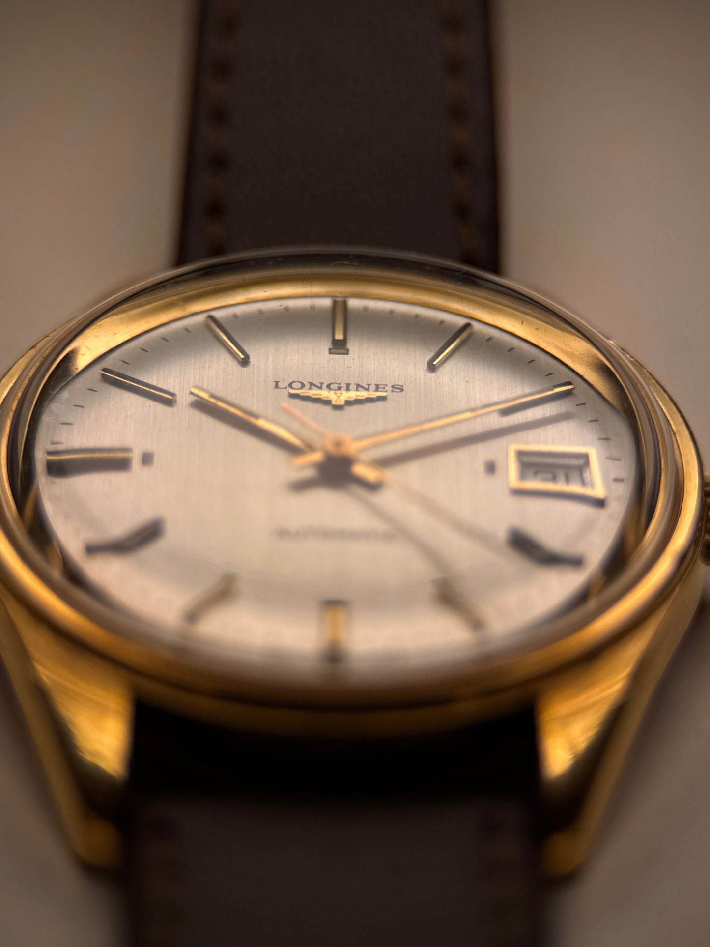 Longines Automatic | Silver Sunburst Dial | Cal.L633.1| Ref. 633-1570 | 1970's