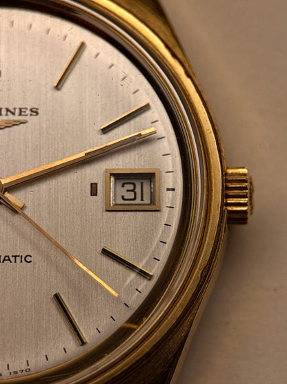 Longines Automatic | Silver Sunburst Dial | Cal.L633.1| Ref. 633-1570 | 1970's