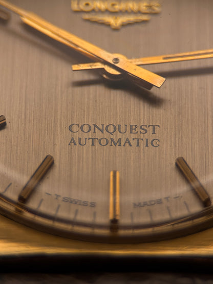 Longines Conquest | Cal. 431 | Silver Dial | Gold-Plated Case | c.1960s