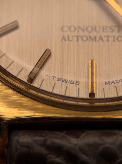 Longines Conquest | Cal. 431 | Silver Dial | Gold-Plated Case | c.1960s
