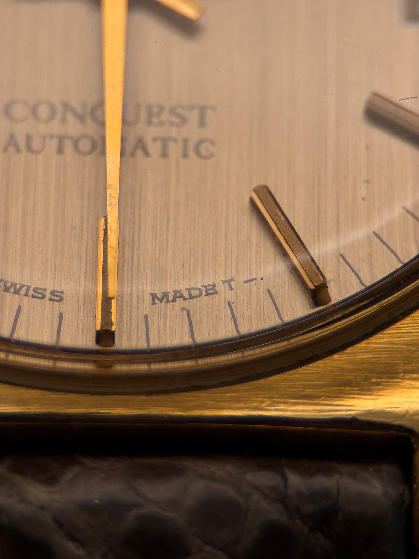 Longines Conquest | Cal. 431 | Silver Dial | Gold-Plated Case | c.1960s