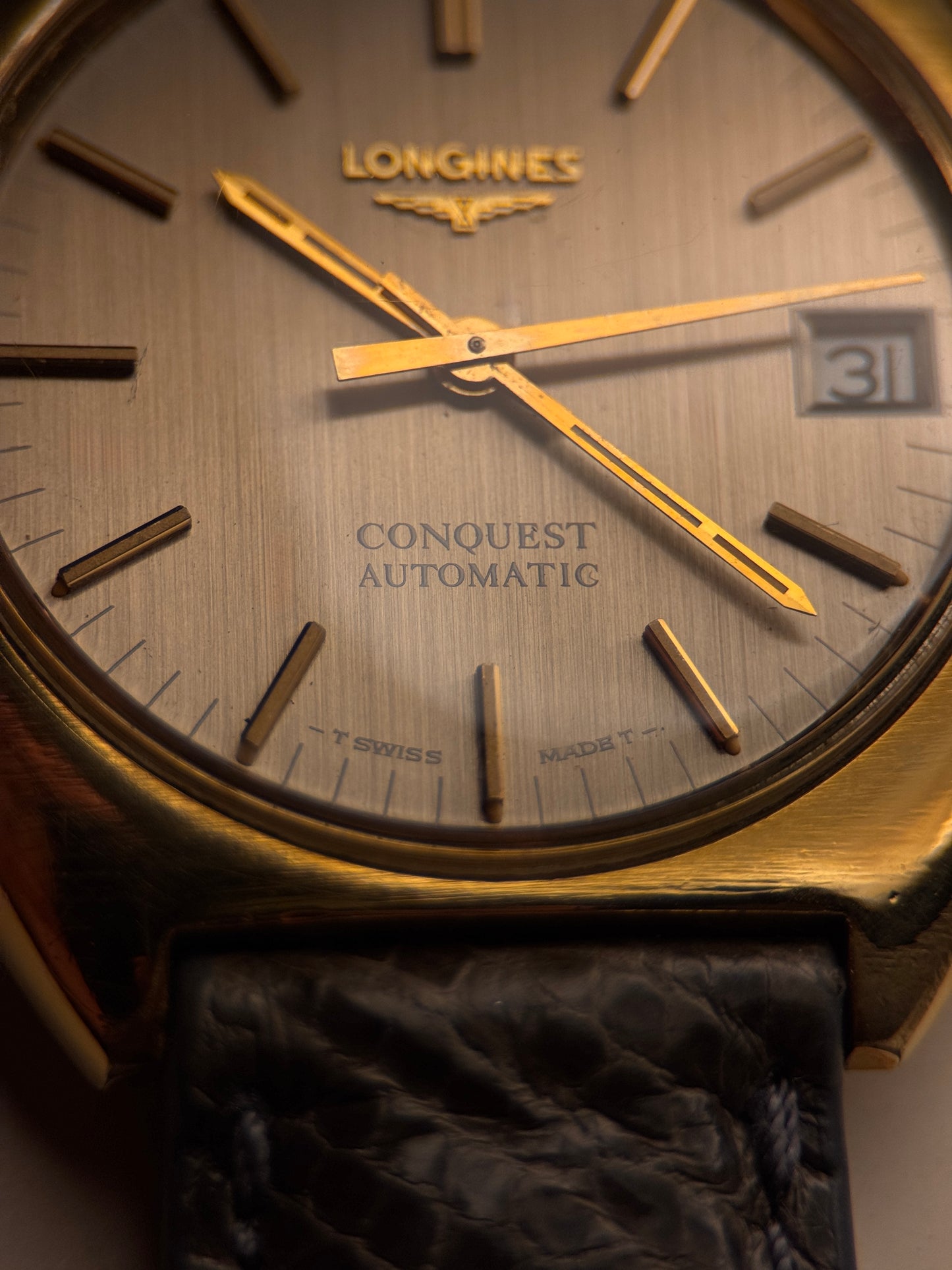 Longines Conquest | Cal. 431 | Silver Dial | Gold-Plated Case | c.1960s