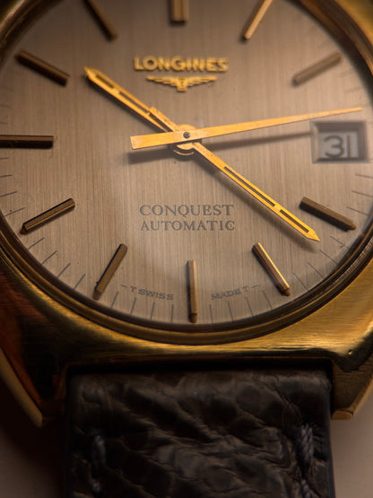 Longines Conquest | Cal. 431 | Silver Dial | Gold-Plated Case | c.1960s