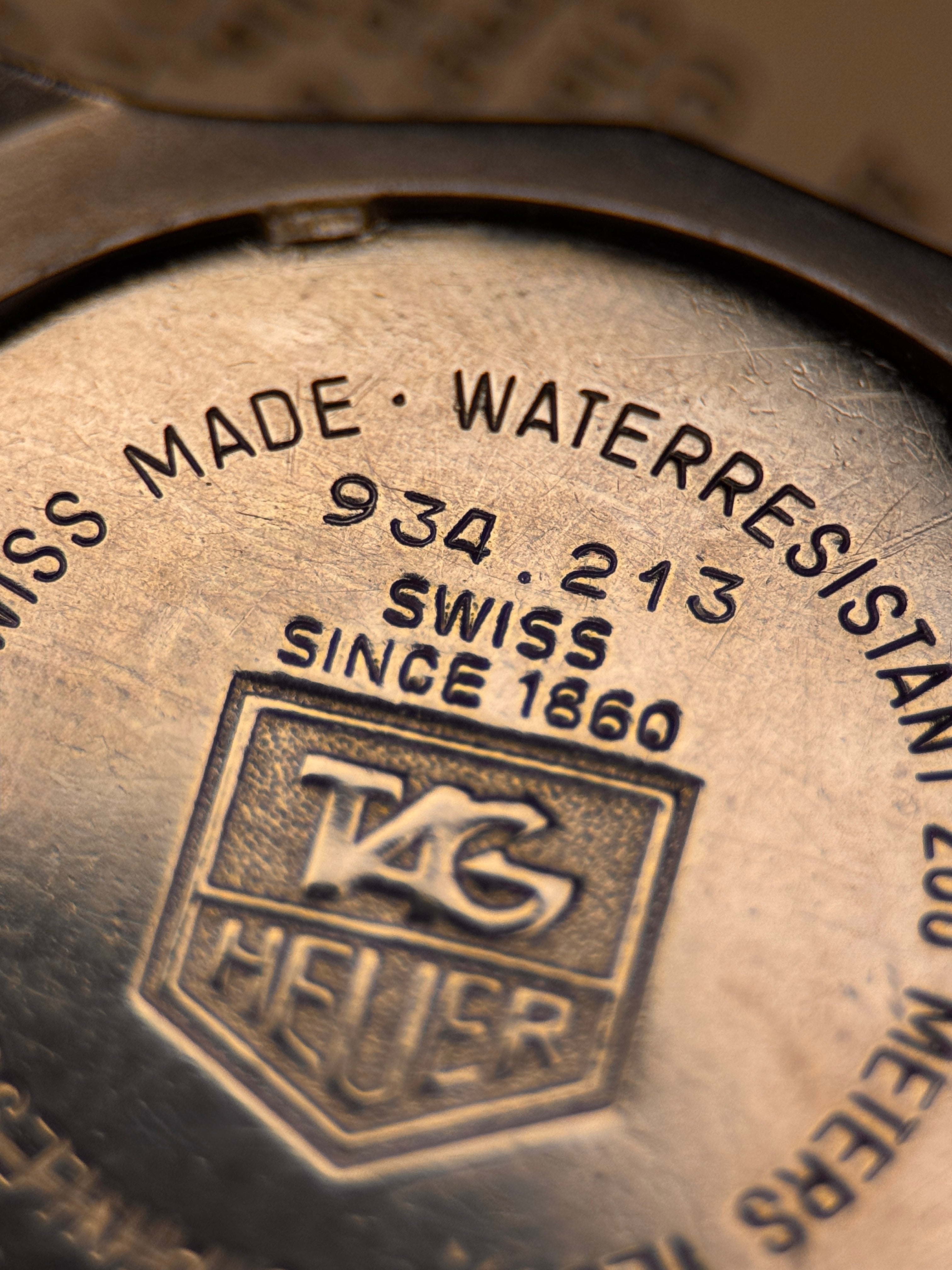 TAG Heuer 3000 Series 934.213 – Two-Tone Diver (c. Late 1980s