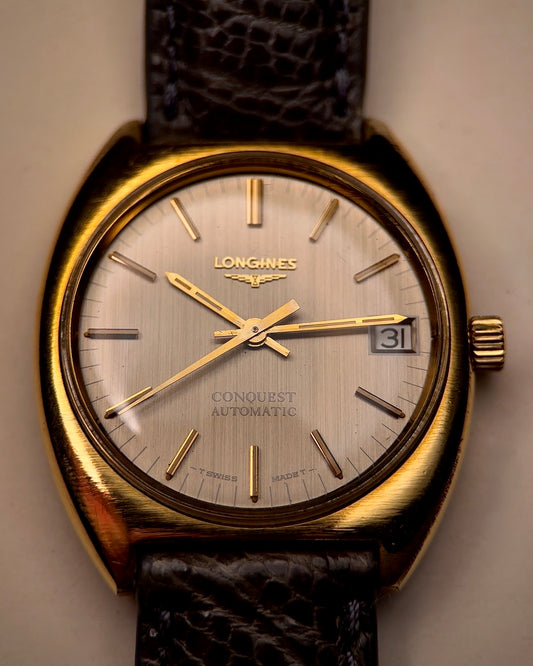 Longines Conquest | Cal. 431 | Silver Dial | Gold-Plated Case | c.1960s