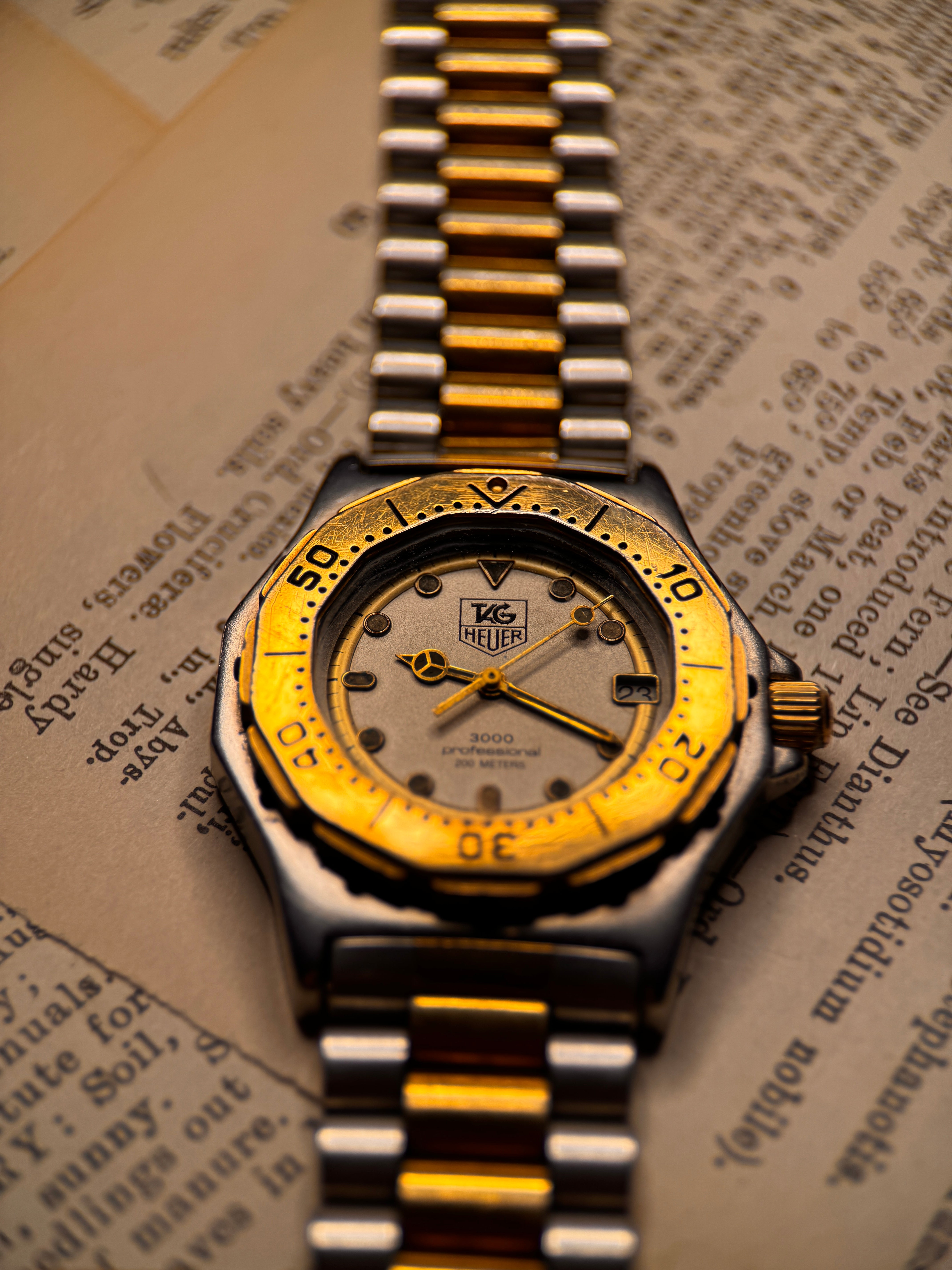 TAG Heuer 3000 Series 934.213 – Two-Tone Diver (c. Late 1980s