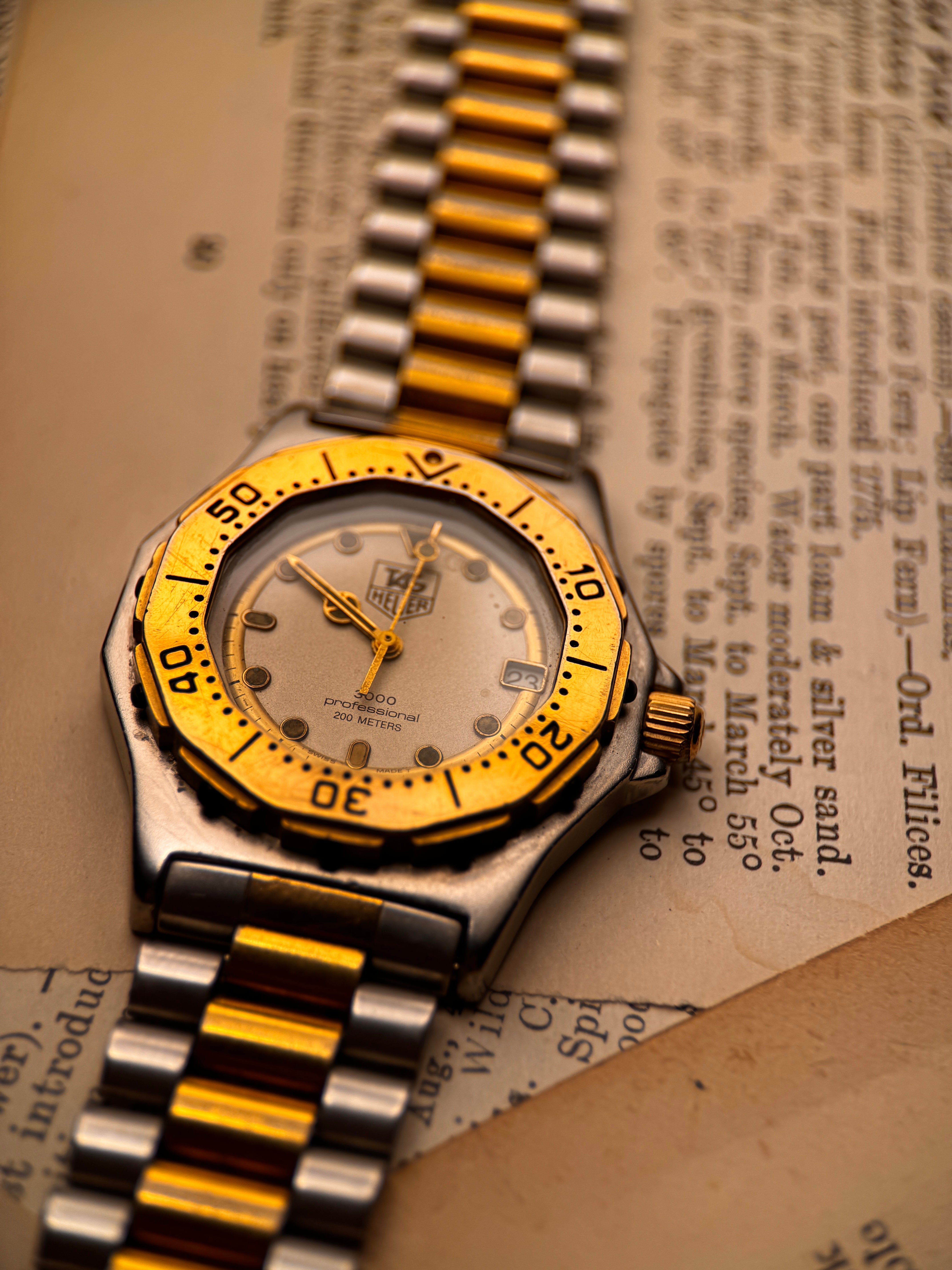 TAG Heuer 3000 Series 934.213 – Two-Tone Diver (c. Late 1980s
