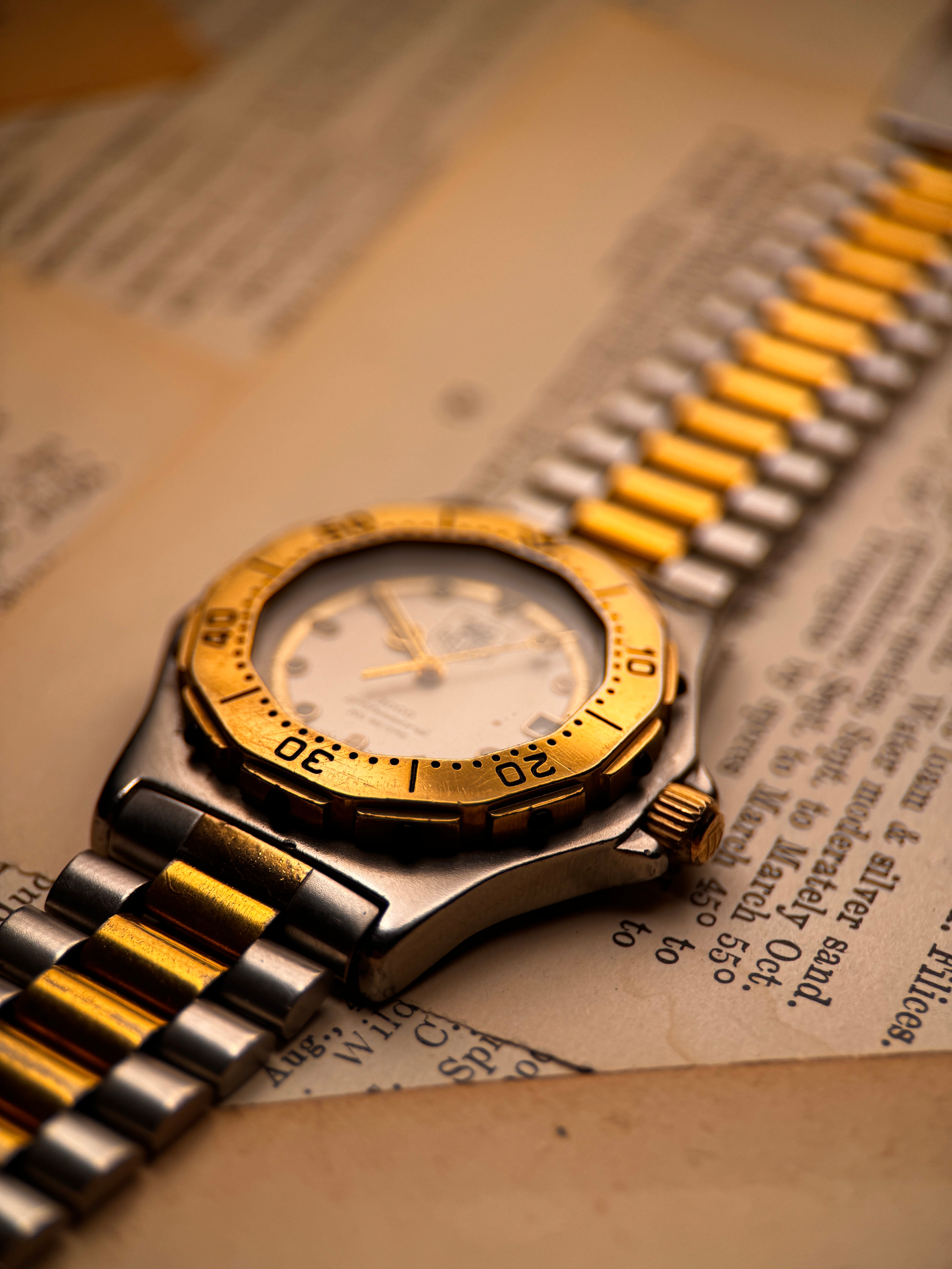 TAG Heuer 3000 Series 934.213 – Two-Tone Diver (c. Late 1980s