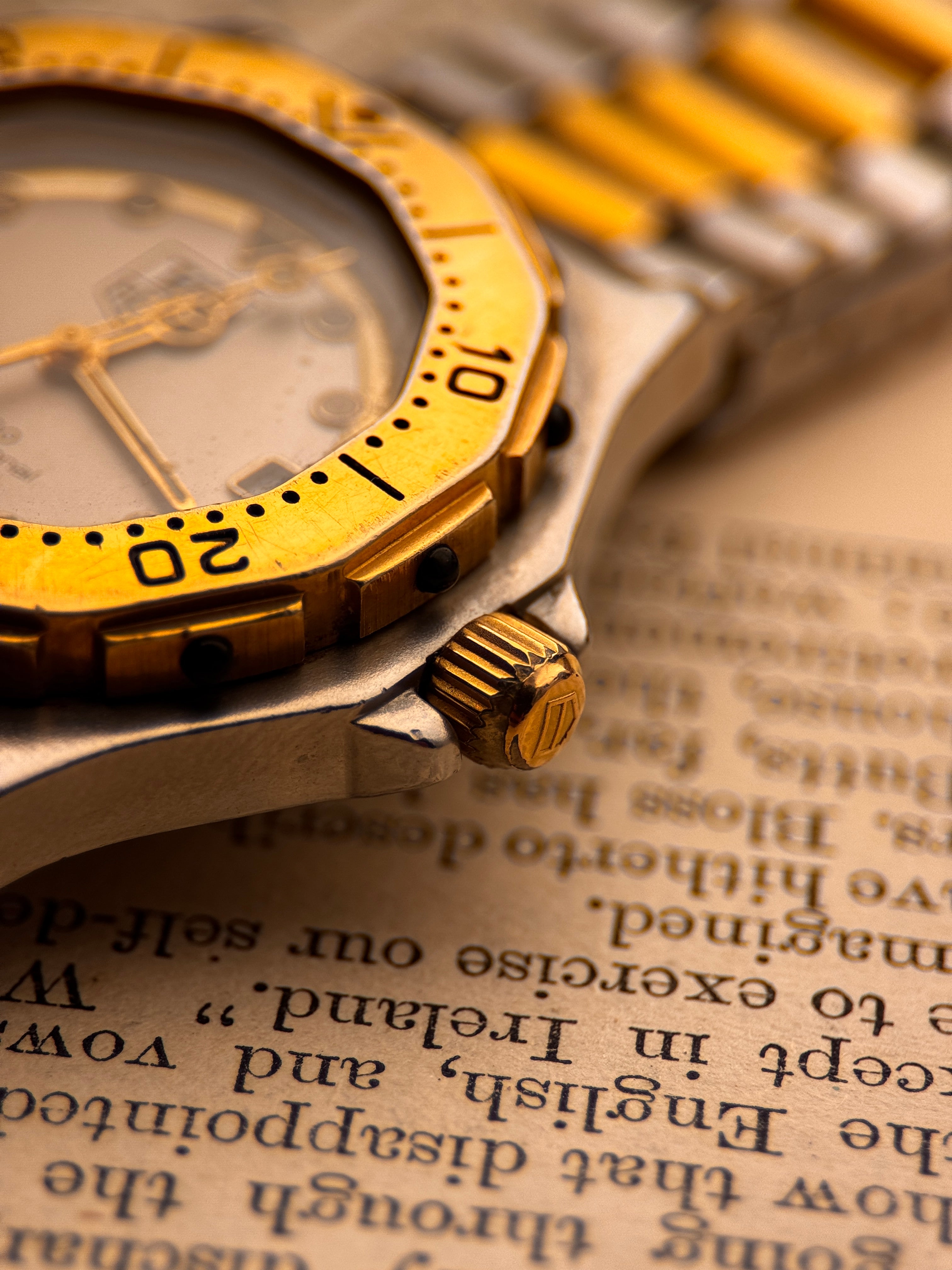 TAG Heuer 3000 Series 934.213 – Two-Tone Diver (c. Late 1980s