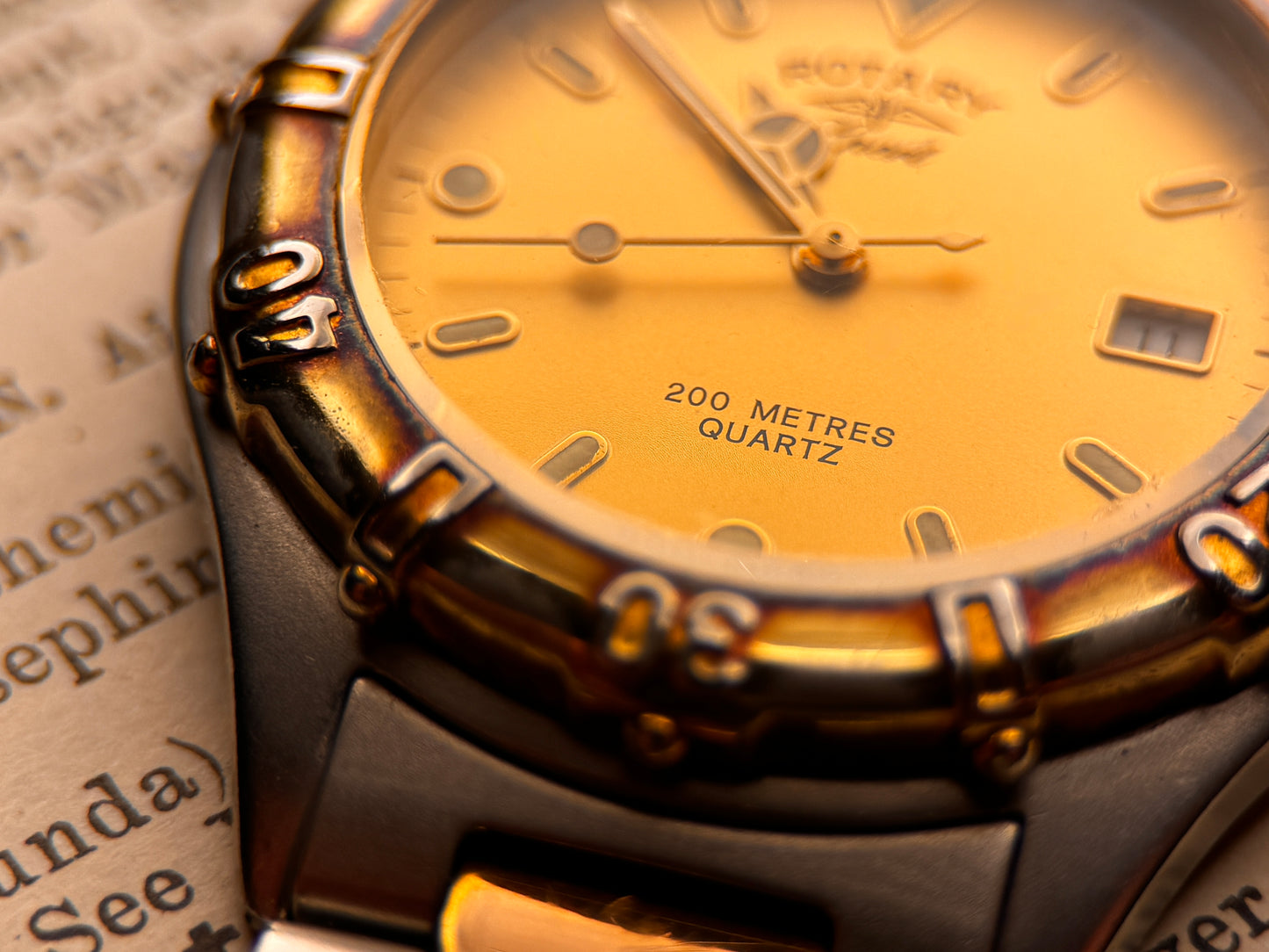 Vintage Rotary Sport 1980's – Patina Diver Classic