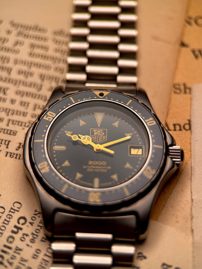 TAG Heuer Moondust Ref. 972.613 – Rare Diver Classic Late 1980's - Early 1990's