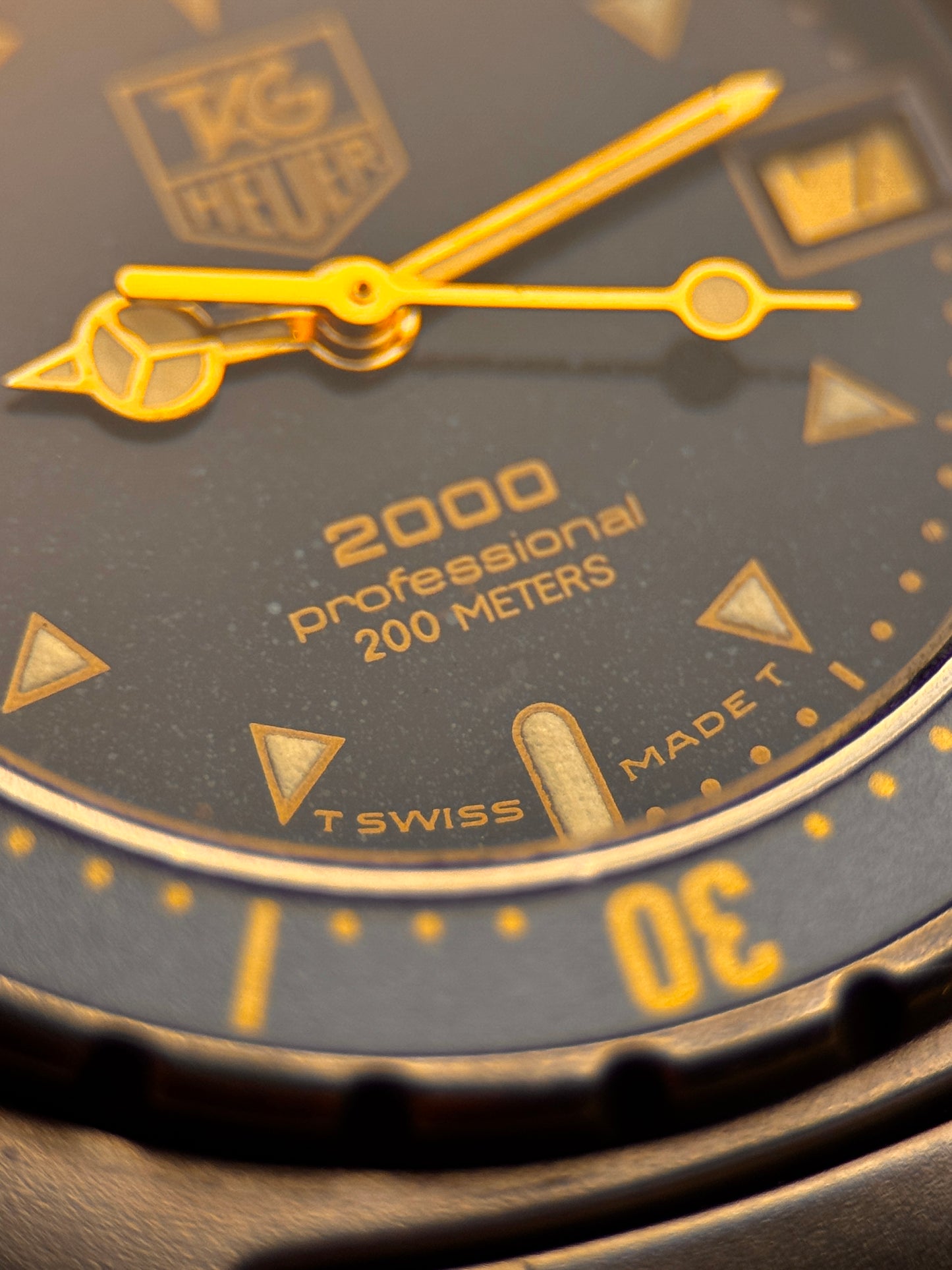 TAG Heuer Moondust Ref. 972.613 – Rare Diver Classic Late 1980's - Early 1990's