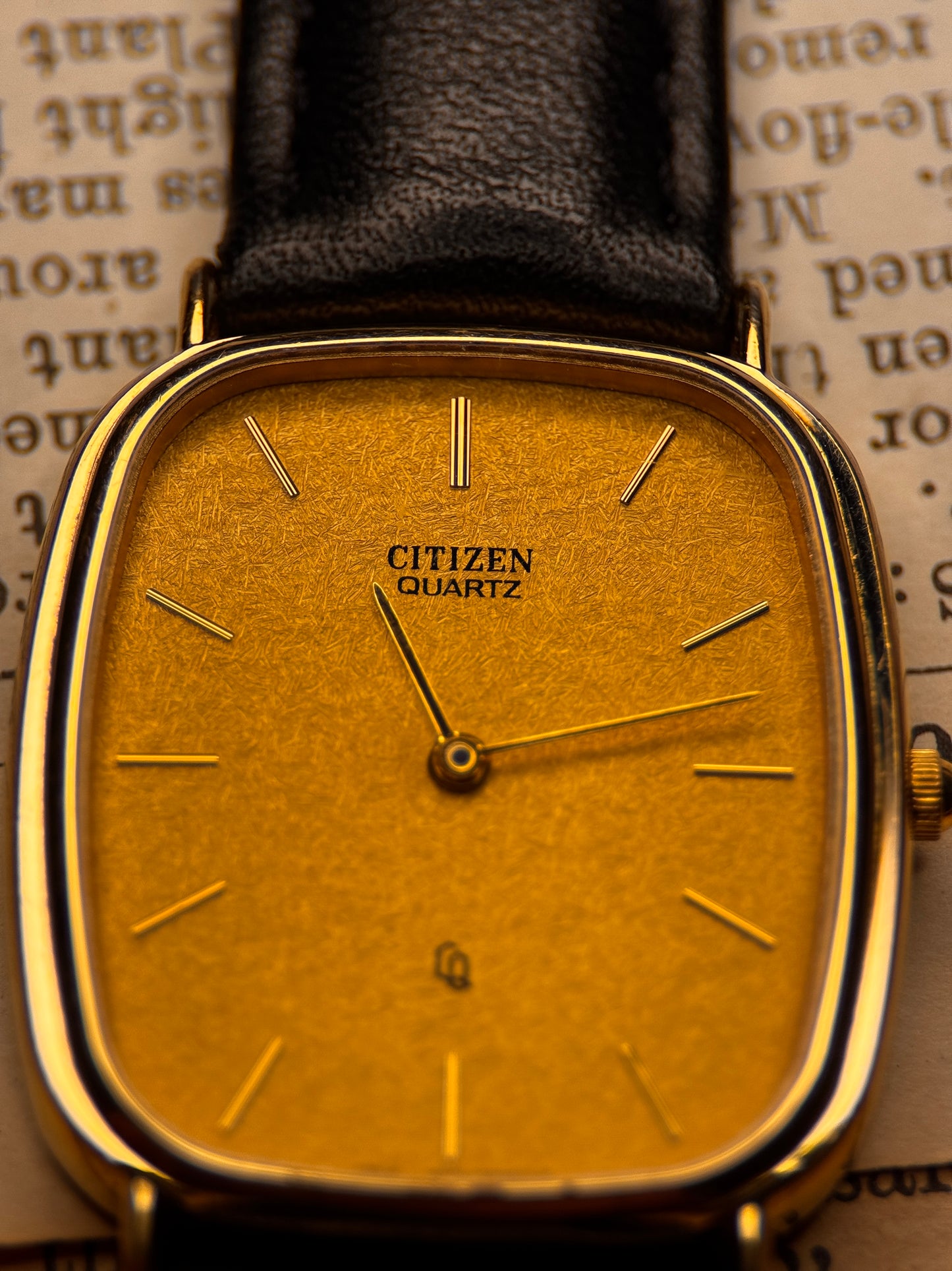 Citizen Quartz Snowflake Dial Vintage Classic Ref. 3639 C60041Y