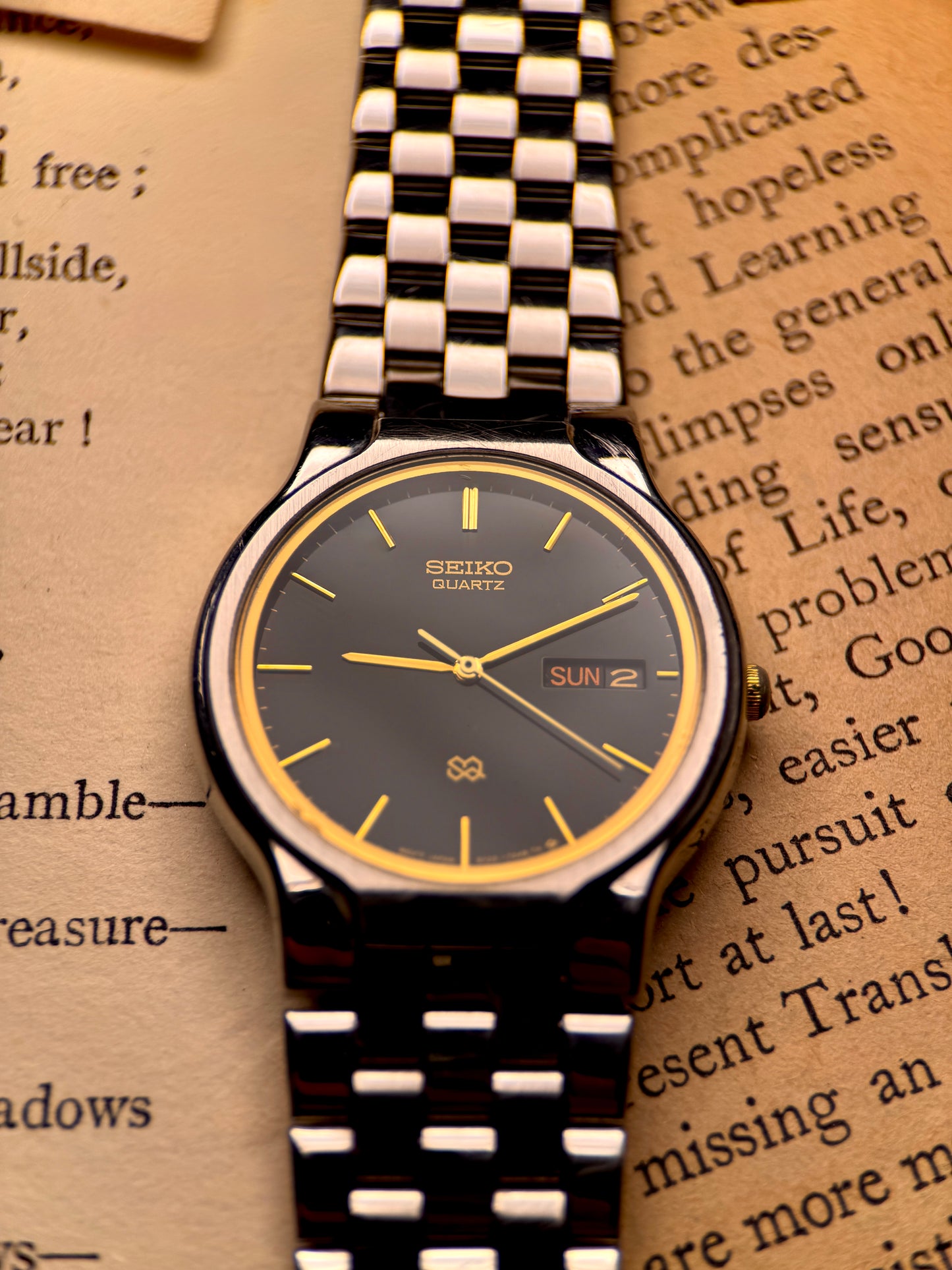 Seiko SQ Quartz | Ref. 5Y23-7248 | 1980s Japan