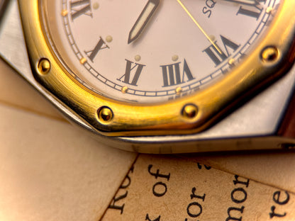 Seiko SQ100 | 5Y23-830W | Roman Dial | 1980s Japan | Rare