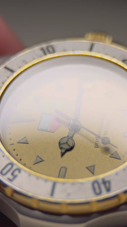 TAG Heuer 2000 Professional | Ref. 974.013F | Gold Dial | Swiss Quartz c.1990s