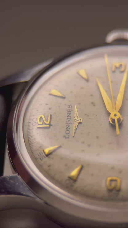 Longines Automatic | Circa 1951 | Patina Gilt Dial | Cal. 22AS